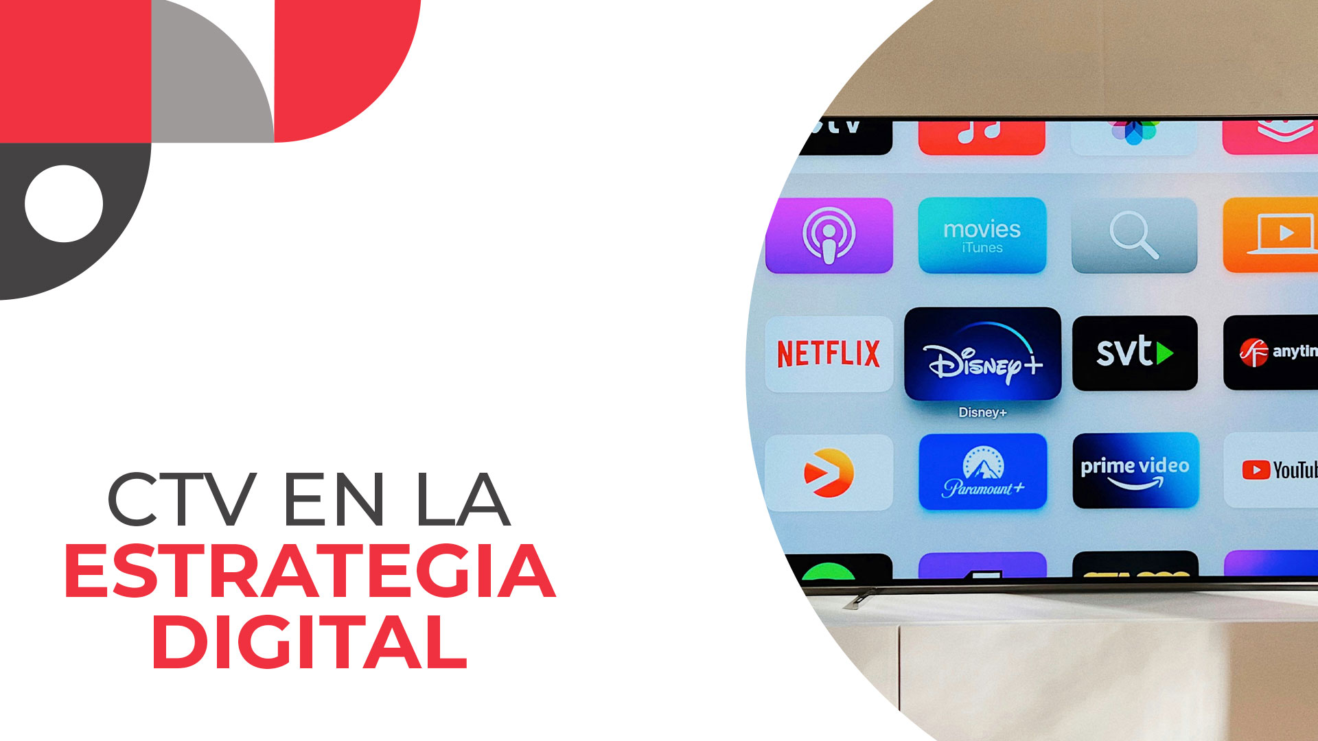 Imagen ilustrativa del curso de CTV en la estrategia digital